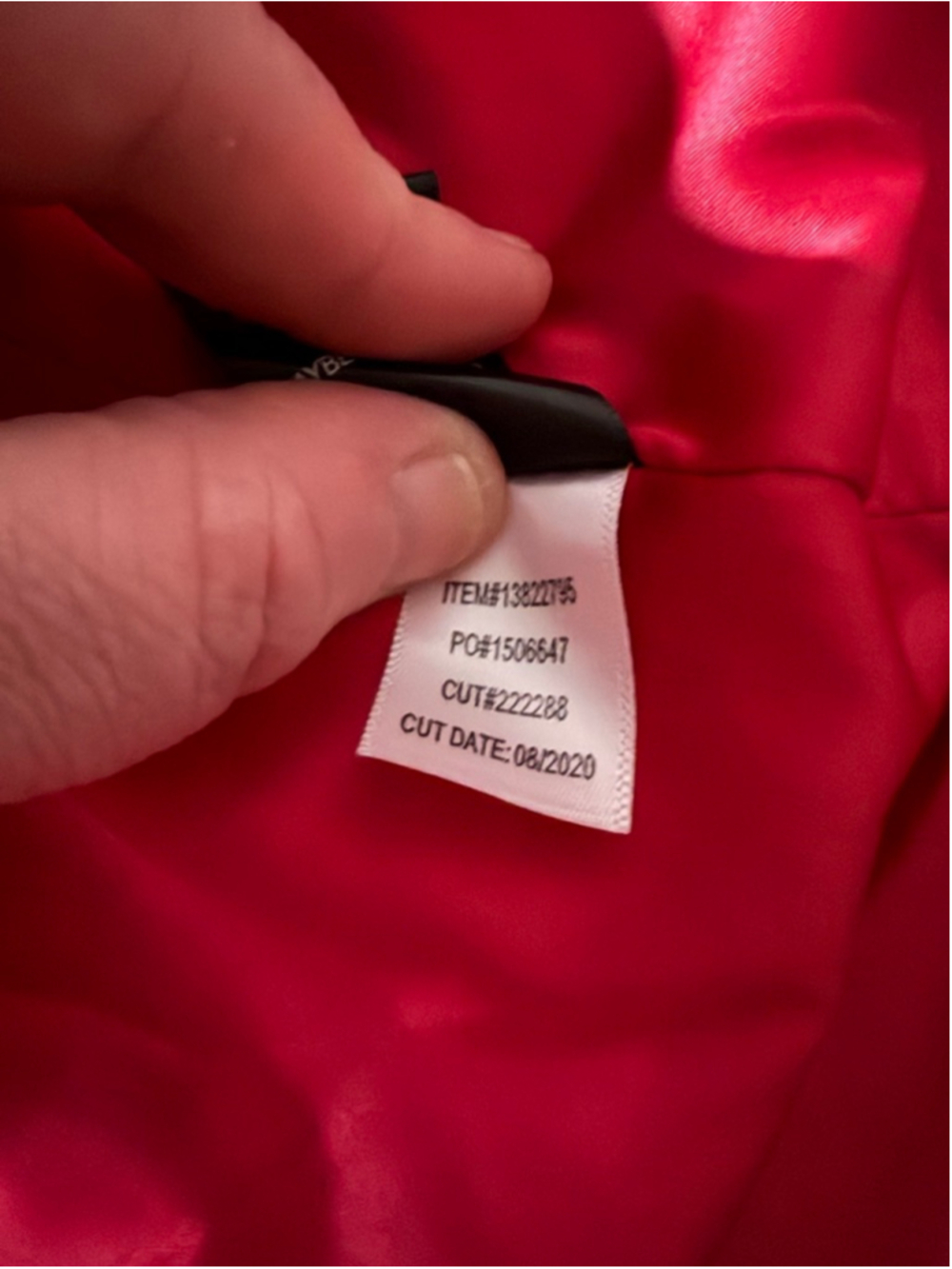 Women's Torrid Pea Coat Plus 0X Black Red - Picture 9 of 10